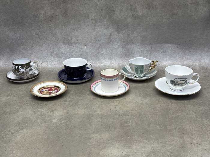 Five porcelain duos
