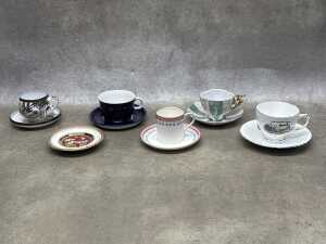 Five porcelain duos
