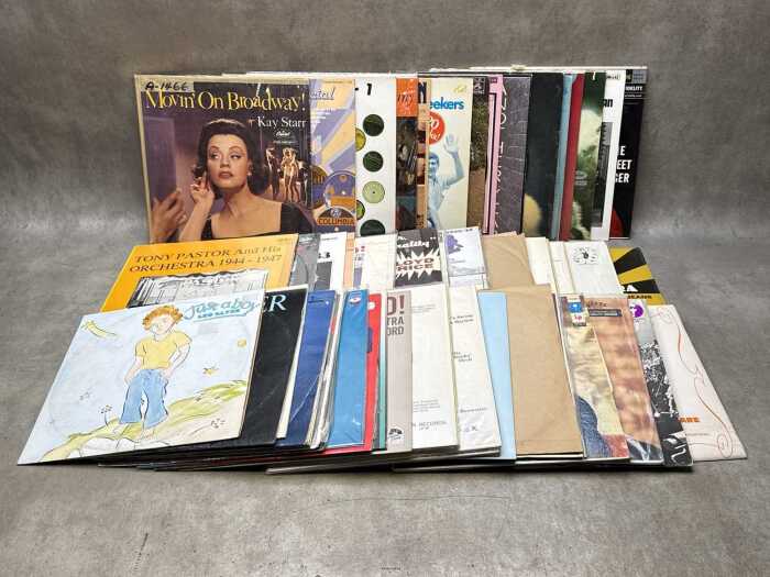 Vinyl records, mostly Jazz and Vocals, including Jo Stafford