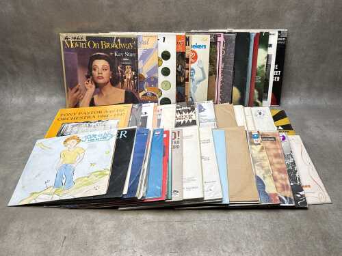 Vinyl records, mostly Jazz and Vocals, including Jo Stafford
