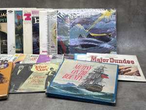 Soundtrack vinyl records, including Ben-Hur, Mutiny on the Bounty - 3