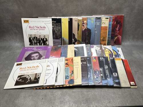 Vinyl records, mostly Jazz and Vocals, including Wayne Newton