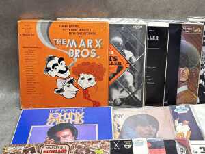 Vinyl records, mostly Jazz, Vocals and 50s/60s, including The Platters, The Seekers - 2