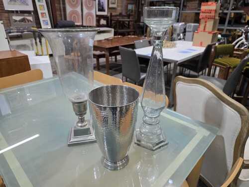 Three modern decorative homewares