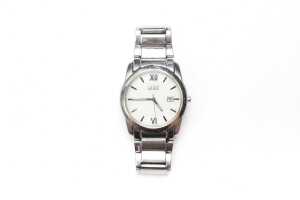 A Citizen Eco-drive stainless steel watch