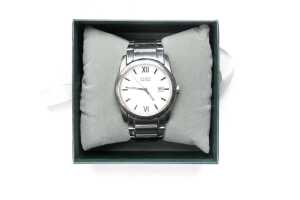 A Citizen Eco-drive stainless steel watch - 5
