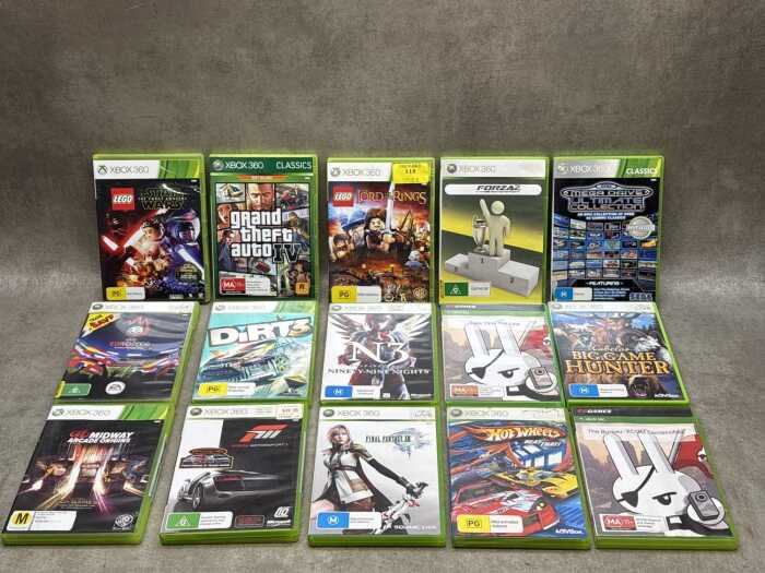 15 XBOX 360 games including LEGO Star Wars The Force Awakens
