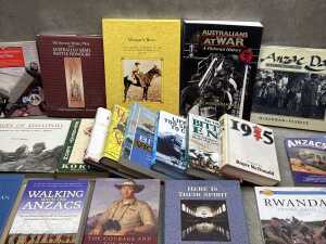 Australian military history books, including Life's Too Short to Cry - 2