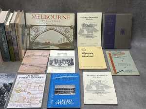 Victorian local history books, including History of Scotch 1851-1925 - 3