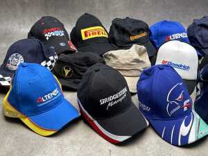 Twenty Motor racing caps - 2