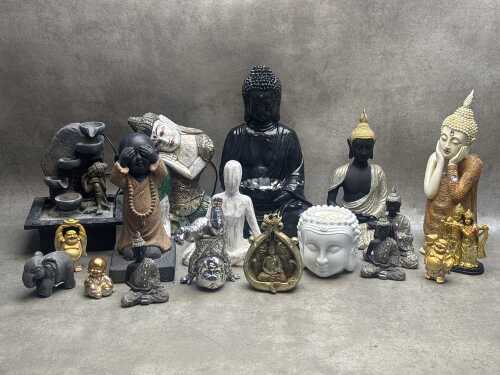Modern decorative Buddha figures