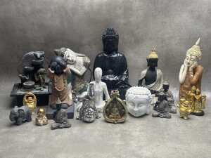 Modern decorative Buddha figures