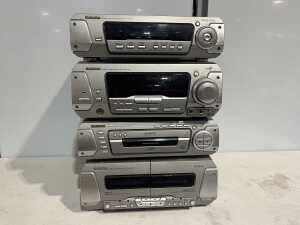 Technics EH750 four-piece stereo stack system