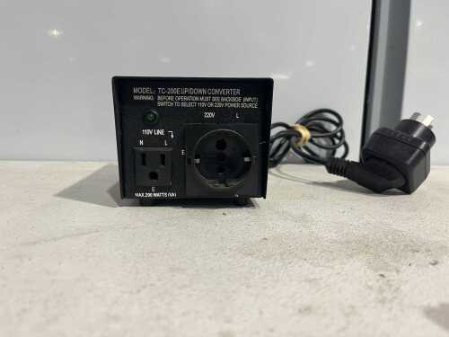TC-200E 240V/110V step up/down voltage converter, 200W