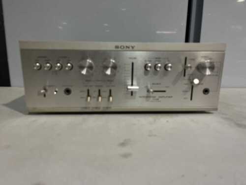 Sony TA-1150 integrated stereo amplifier, silver face, 1970s
