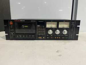 Tascam 122 MkII professional three-head rack-mount cassette deck
