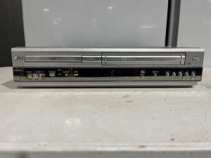 LG DC593W DVD player and VHS video recorder combo
