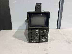 National Ranger 505 all-transistor portable television, 1970s