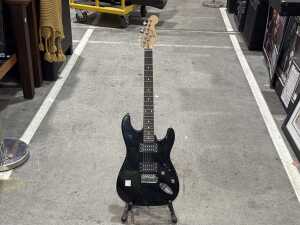 Alpha black electric guitar