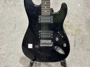 Alpha black electric guitar - 2