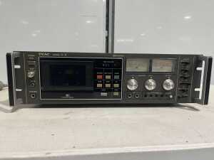 TEAC C-3 three-head stereo cassette deck with rack handles