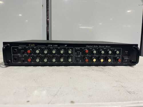 Cali JPM 1400 digital echo stereo mixer