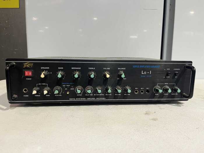 Peavey-badged DS 997 karaoke amplifier and digital echo mixer
