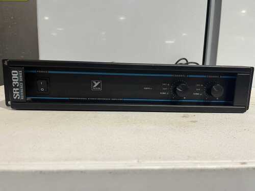 Yorkville SR300 professional studio reference power amplifier