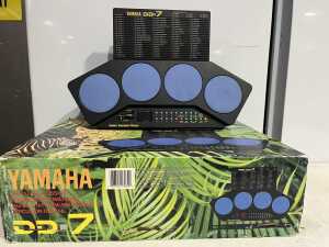 Yamaha DD-7 digital percussion pad, boxed