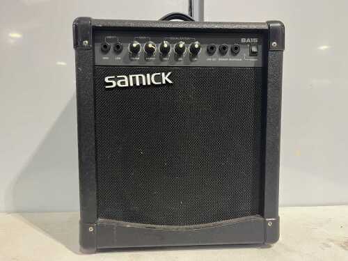 Samick BA15 bass amplifier