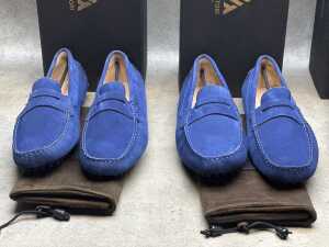 Four NEW pairs of Nappa Tori Australia leather men's shoes, size UK 10 - 2