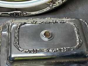 Silver plate including tureens - 4
