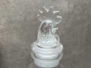 Group of homewares including banker's lamp, glass drink diffuser and tea caddy - 3