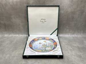 Noritake 1980 yearly plate in presentation box. - 2