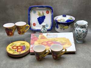 Italian majolica and Italian-style ceramic homewares
