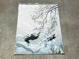 Oriental decorative item, including scrolls - 4