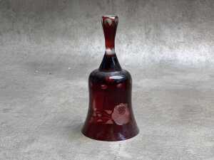 Red /orange coloured glassware, including a set of six amberina sherbet coupes, - 6