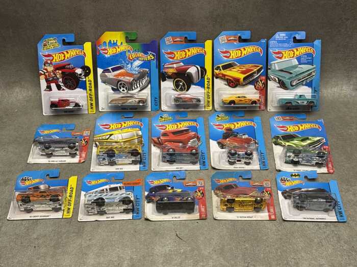 Hot Wheels die-cast collectible cars