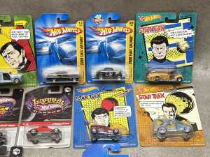 Hot Wheels die-cast collectible cars, including Star Trak - 3