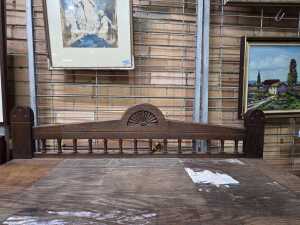 Victorian timber whatnot shelf - 3