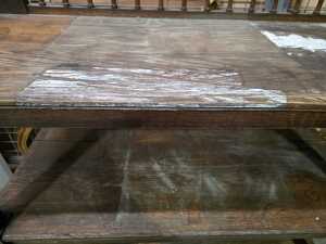Victorian timber whatnot shelf - 4