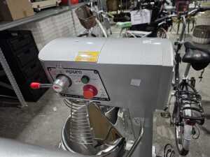 Apuro 20L heavy duty planetary mixer with bowl, paddle, hook and whisk - 3