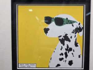 Studio Naranča, Splitski Dir (four Dalmatians in sunglasses), 2004. Framed prints on paper - 4