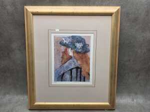 Barbara A. Wood, Wendy, 608/975. Offset lithographic print on paper