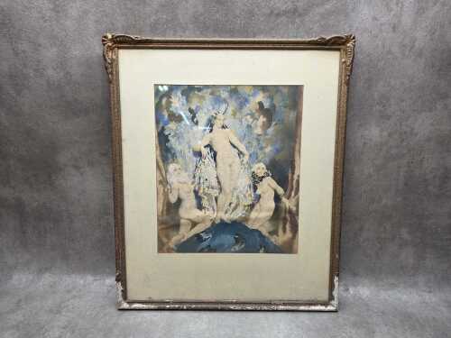 Norman Lindsay (1897-1969), The Dear Things, 1930, vintage print on paper