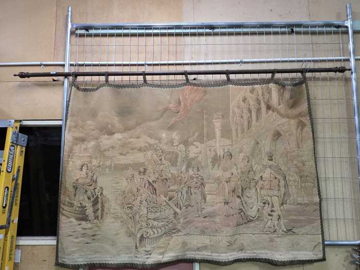 European-style decorative tapestry wall hanging