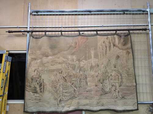 European-style decorative tapestry wall hanging