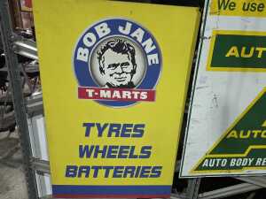 Three metal automotive advertising signs - 2