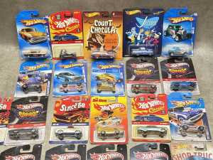 Hot Wheels die-cast collectible cars, including Count Chocula - 2