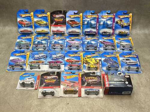 Hot Wheels die-cast collectible cars